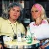 Lolo Ferrari et son compagnon Eric Vigne à Paris, en 1996.