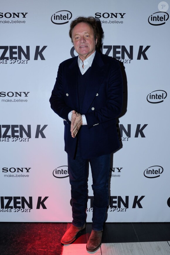 Guillaume Durand à la soirée de lancement du magazine Citizen K Homme Sport au Titty Twister à Paris, le 28 mars 2013.