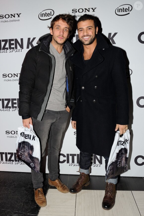 Ruben Alves à la soirée de lancement du magazine Citizen K Homme Sport au Titty Twister à Paris, le 28 mars 2013.