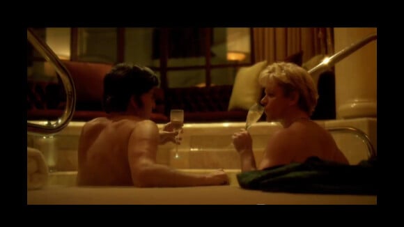 Michael Douglas et Matt Damon : Amoureux dans un bain pour Behind The Candelabra