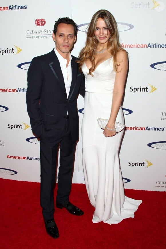 Marc Anthony et Shannon De Lima à Los Angeles en mai 2012.