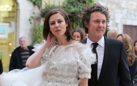 Le mariage de l'actrice Anna Mouglalis avec l'homme d'affaires australien Vincent Rae à Saint-Paul de Vence le 22 mars 2013