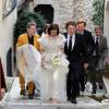 Le mariage de la superbe actrice Anna Mouglalis avec l'homme d'affaires australien Vincent Rae à Saint-Paul de Vence le 22 mars 2013