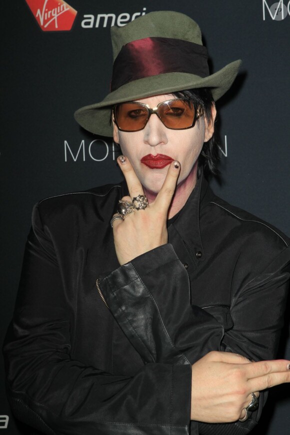 Marilyn Manson à West Hollywood en août 2012.