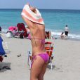 Hayden Panettiere passe son dimanche de Pâques sur une plage à Miami. Le 31 mars 201.