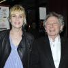 Emmanuelle Seigner et Roman Polanski lors de l'avant-première du film Des gens qui s'embrassent le 1er avril 2013 à Paris
