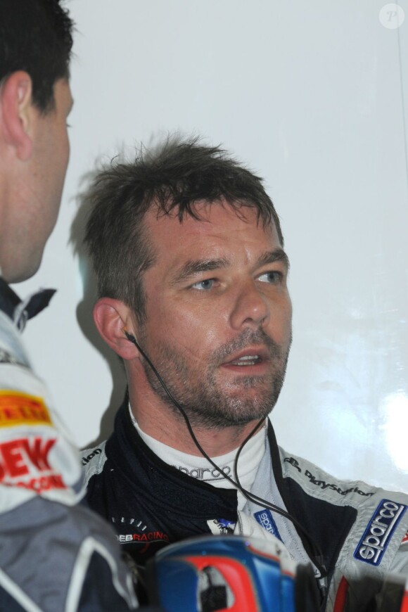 Sébastien Loeb lors de la Coupe de Pâques sur le circuit de Nogaro les 30, 31 Mars et 1er Avril 2013.
