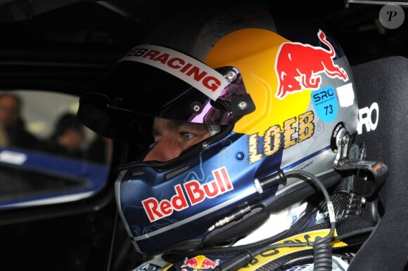 Sébastien Loeb lors de la Coupe de Pâques sur le circuit de Nogaro les 30, 31 Mars et 1er Avril 2013.