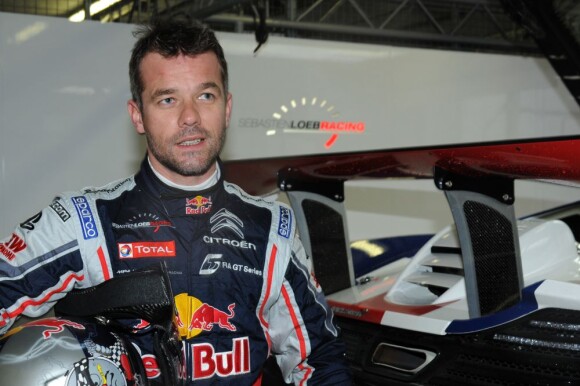 Le pilote Sébastien Loeb lors de la Coupe de Pâques sur le circuit de Nogaro les 30, 31 Mars et 1er Avril 2013.