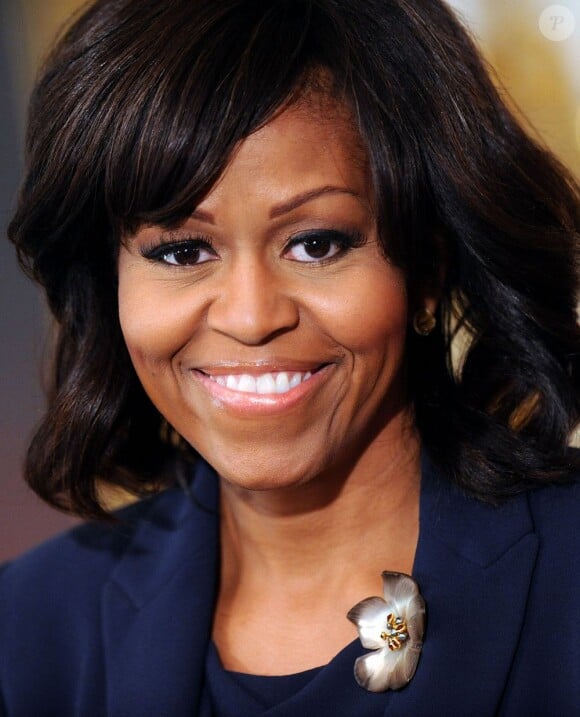 Michelle Obama - Présentation du film "42" à la Maison Blanche, à Washington le 2 avril 2013.