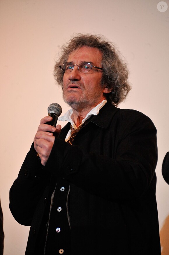 Philippe Garrel lors de la première du film La naissance de l'amour (sorti en 1993) pour l'ouverture du Festival Théâtre et Cinéma au Magic Cinéma de Bobigny le 3 avril 2013.