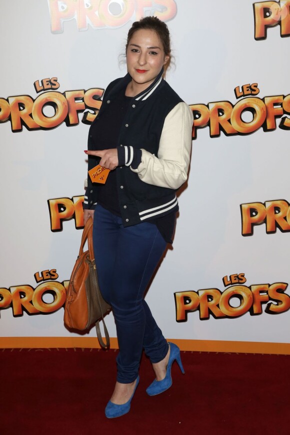 Marilou Berry à la première du film Les Profs au Grand Rex, Paris, le 9 avril 2013.