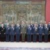 Le prince Felipe d'Espagne présidait plusieurs audiences militaires au palais du Pardo le 9 avril 2013