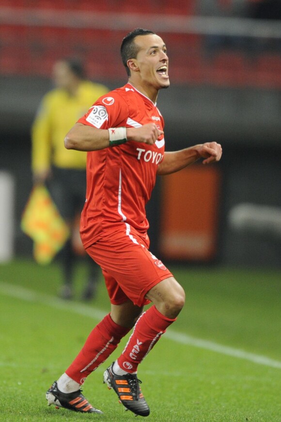 Foued Kadir lors de Valenciennes-Montpellier à Valenciennes, le 10 décembre 2011.