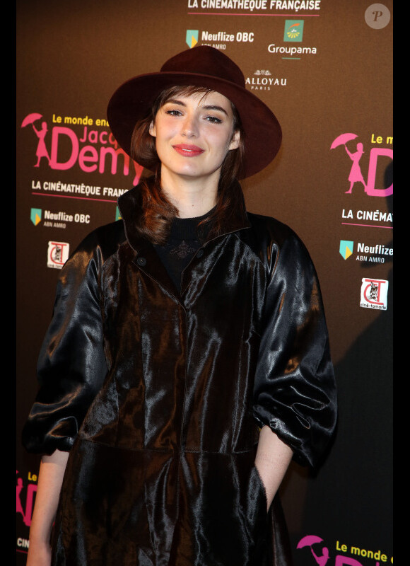 Louise Bourgoin à la Cinémathèque, à Paris, le 8 avril 2013.