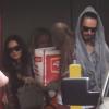 Demi Moore et Russell Brand quittent leur cours de yoga à West Hollywood le 5 avril 2013.