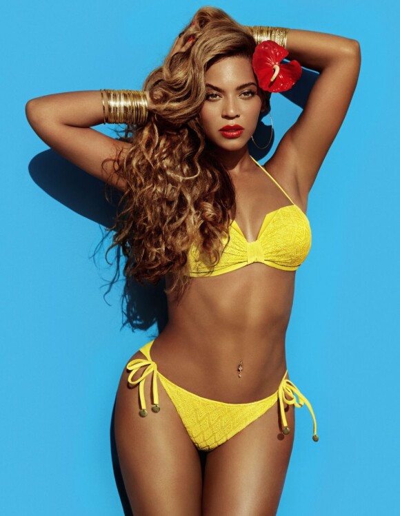 Beyoncé Knowles pose pour la collection été de la marque H&M