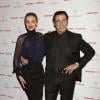 Miranda Kerr et John Travolta lors de leur arrivée à la soirée Qantas à Sydney en Australie, le 18 avril 2013