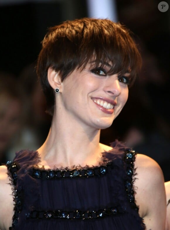 Anne Hathaway à la première des Misérables à Berlin, le 9 février 2013.