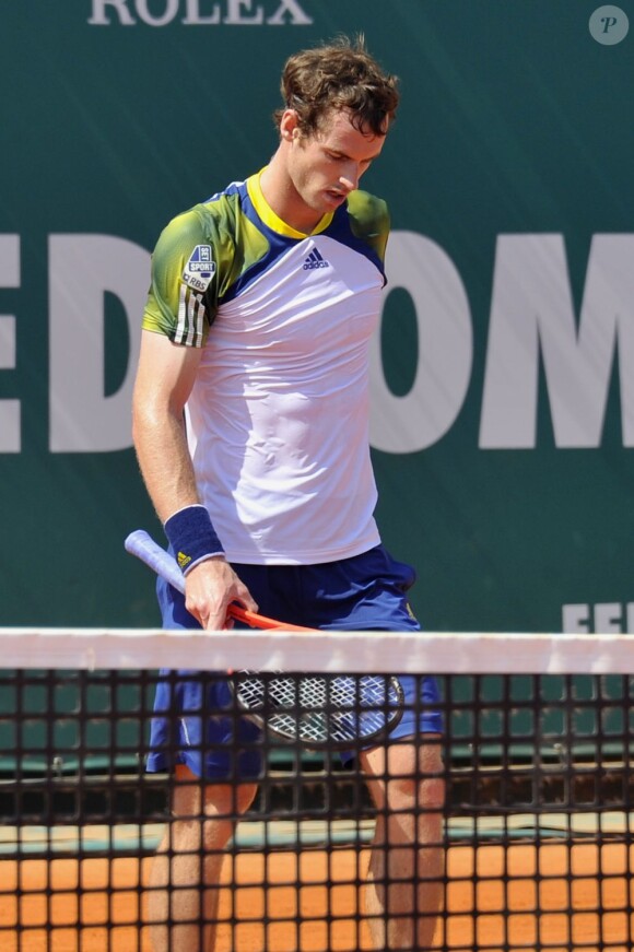Andy Murray au tournoi de Monte-Carlo le 18 avril 2013.