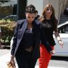 Kim Kardashian, enceinte, se promène à Beverly Hills, le 18 avril 2013.