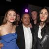Isabella Orsini, Edouard Nahum, Delphine de Turckheim au lancement de la nouvelle collection de Divamour, marque de lingerie haute-gamme, au Très Honore à Paris le 18 avril 2013.