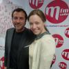 Natasha St-Pier au micro de Bernard Montiel sur MFM Radio samedi 20 avril 2013