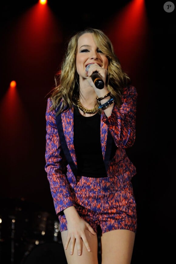 Brigit Mendler lors du concert NRJ Music Tour à Lyon, le 20 avril 2013