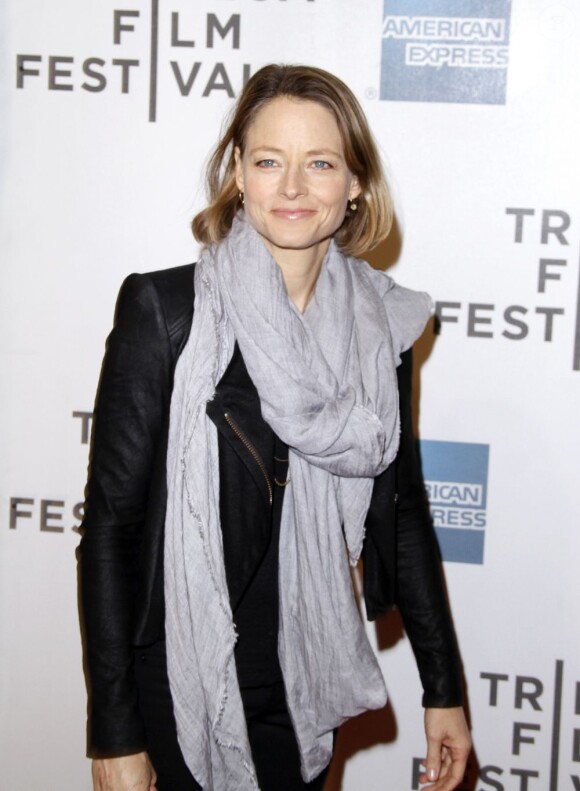 Jodie Foster lors de la projection du film Sunlight Jr. pendant le festival du film de Tribeca à New York, le 20 avril 2013.
