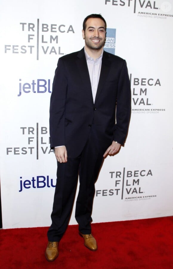Mohammed Al Turki, producteur, à la première du film L'intégriste malgré lui au festival de Tribeca à New York, le 22 avril 2013.