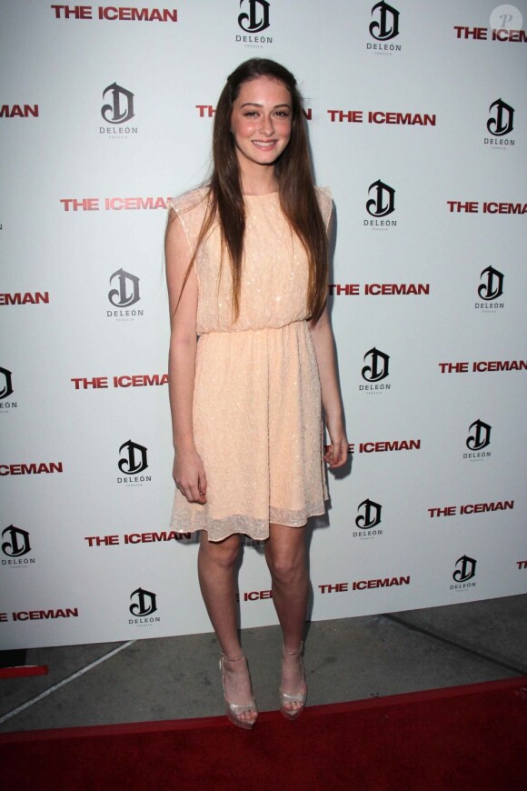 Karsen Liotta à la première de The Iceman aux Arclight Cinemas à Hollywood, le 22 avril 2013.