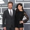Dierks Bentley et son épouse Cassidy à la 55e cérémonie des Grammy Awards à Los Angeles, le 10 février 2013.