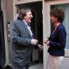 Gérard Depardieu et Jacqueline Bisset sur le tournage du film inspiré de l'affaire DSK à New York le 25 avril 2013