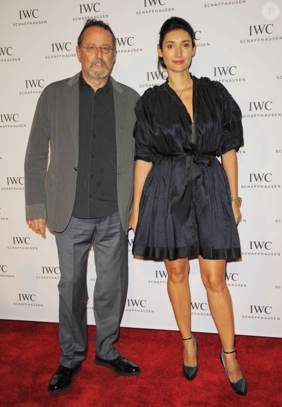 Jean Reno et sa femme Zofia lors du Festival de Tribeca le 18 avril 2013 à New York