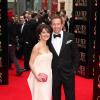 Helen McCrory et Damian Lewis lors de la soirée des Laurence Olivier Awards, récompenses britanniques du théâtre, à Londres le 28 avril 2013