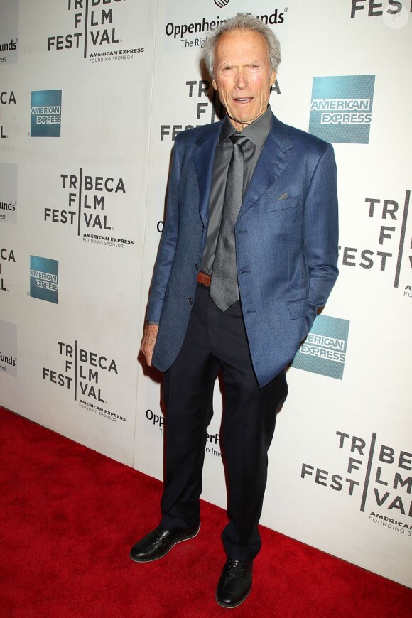 Clint Eastwood lors du Festival du Film de Tribeca le 27 avril 2013 à New York