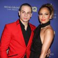 Jennifer Lopez et Casper Smart lors de la soirée Hakkasan à Las Vegas, le samedi 27 avril 2013.