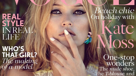 Kate Moss : Sage beauté pour Vogue, fêtarde invétérée à Londres