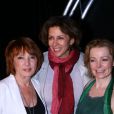 Corinne Touzet  et Blanche Raynal au spectacle de Marie Dauphin à l'Artishow à Paris, le 29 avril 2013.