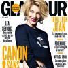 Léa Seydoux en couverture de Glamour pour le mois de juin.