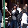 Le top Naomi Campbell avec Afef Jnifen, l'épouse de Marco Tronchetti Provera, à Portofino en Italie, le 4 mai 2013.