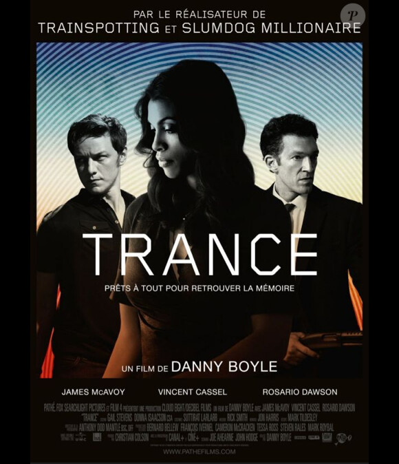 Affiche du film Trance, en salles le 8 mai 2013