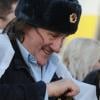 Gérard Depardieu à Saransk en Russie le 24 février 2013