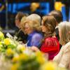 Madeleine de Suède pendant le dîner de gala pour le 375e anniversaire de la fondation de la Nouvelle-Suède à Wilmington le 11 mai 2013.
