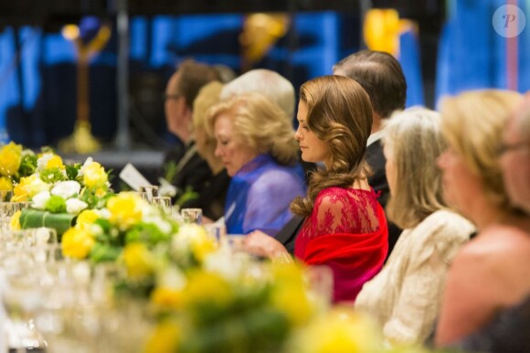 Madeleine de Suède pendant le dîner de gala pour le 375e anniversaire de la fondation de la Nouvelle-Suède à Wilmington le 11 mai 2013.