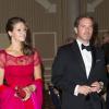 Madeleine de Suède et Chris O'Neill au dîner de gala pour le 375e anniversaire de la fondation de la Nouvelle-Suède à Wilmington le 11 mai 2013.
