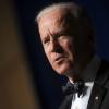 Joe Biden en plein discours au dîner de gala pour le 375e anniversaire de la fondation de la Nouvelle-Suède à Wilmington le 11 mai 2013.