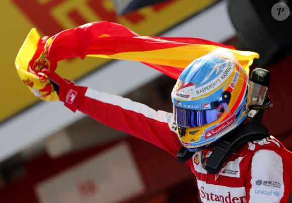 Fernando Alonso a remporté le Grand Prix d'Espagne sur la piste de Montmelo du côté de Barcelone le 12 mai 2013