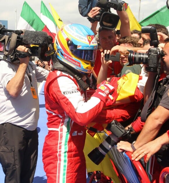 Fernando Alonso a remporté le Grand Prix d'Espagne sur la piste de Montmelo du côté de Barcelone le 12 mai 2013