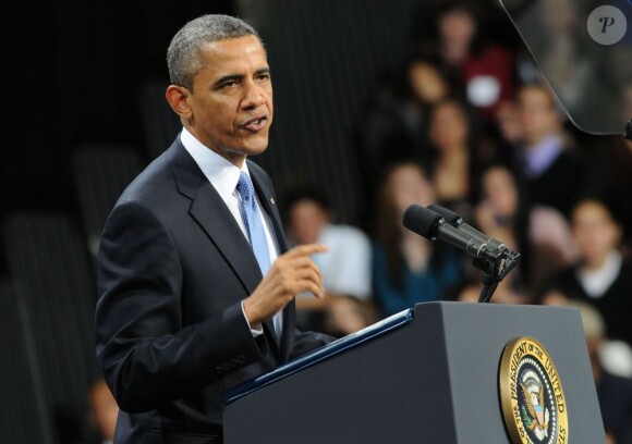 Barack Obama en janvier 2013 à Las Vegas